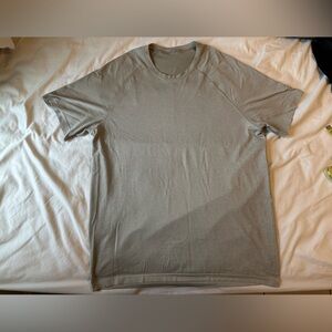 Lululemon athletic tan shirt